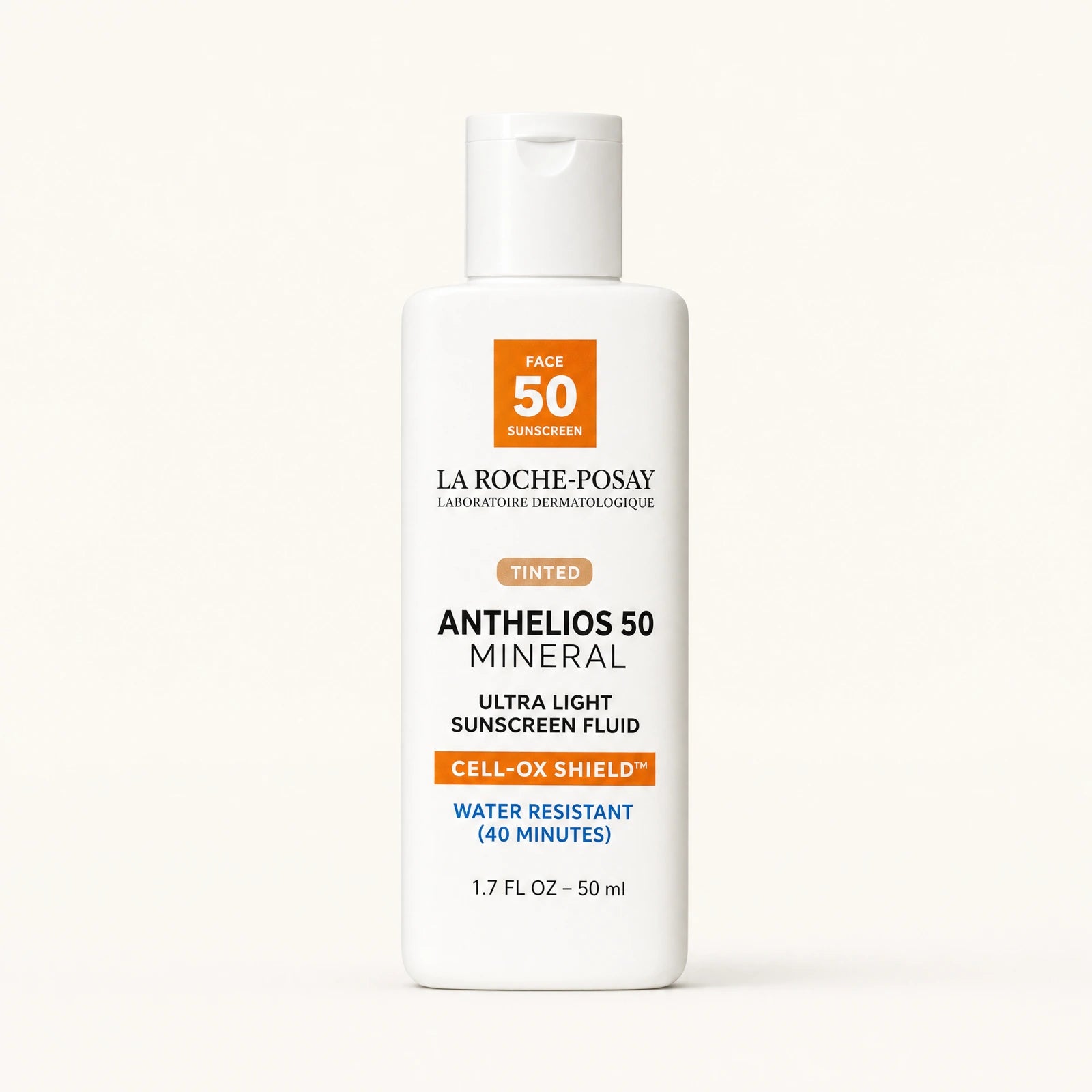 La Roche-Posay Anthelios Mineral Tinted Sunscreen SPF 50, 50 ml; generated product visualization